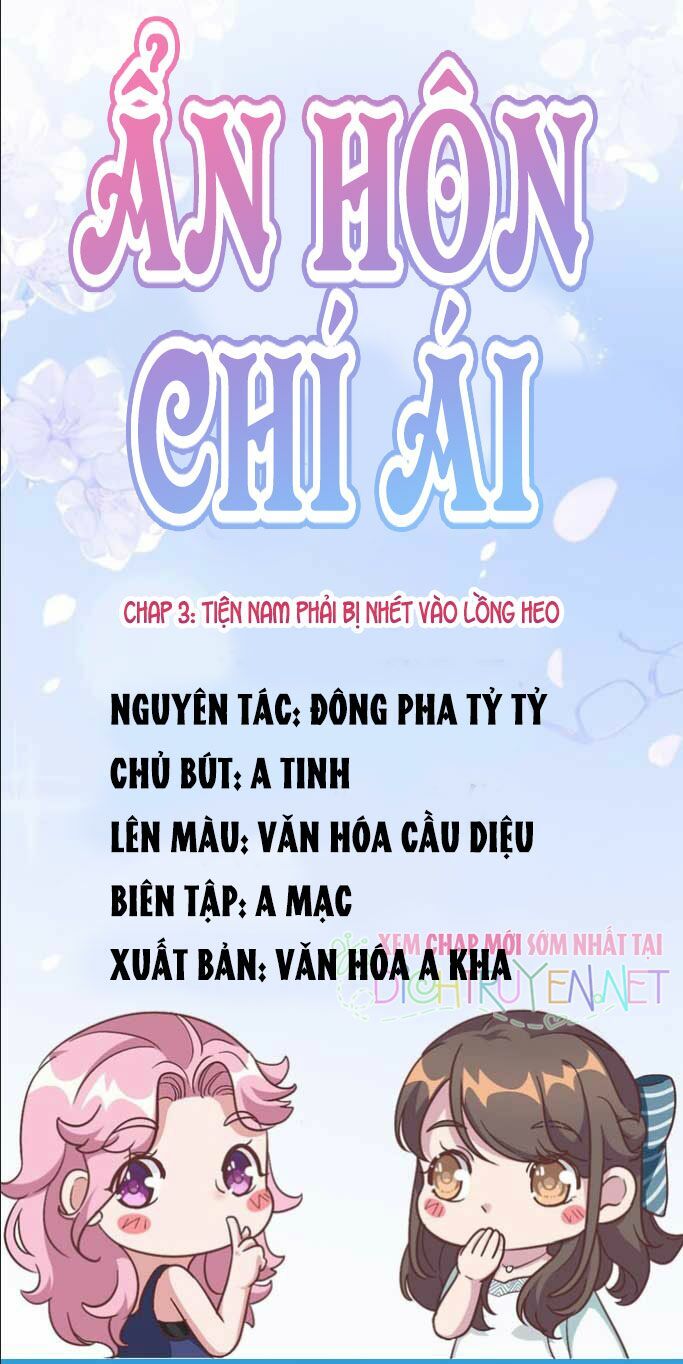 Ẩn Hôn Chí Ái Chapter 3 - Trang 0