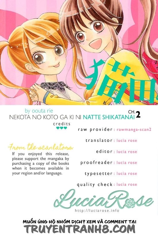 Nekota No Koto Ga Ki Ni Natte Shikatanai Chapter 2 - Trang 0
