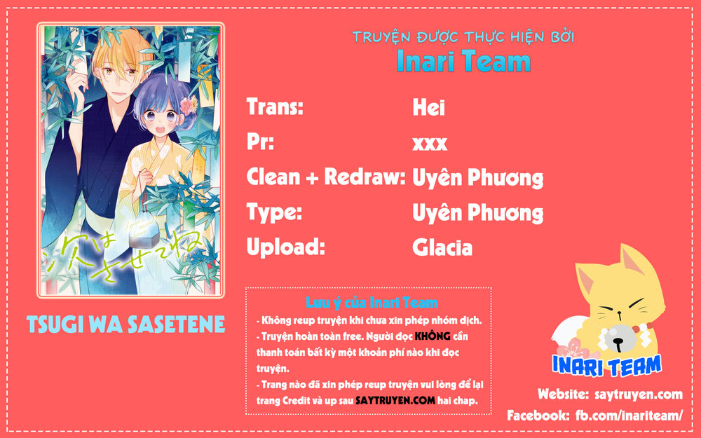 Tsugi Wa Sasetene Chapter 9 - Trang 0