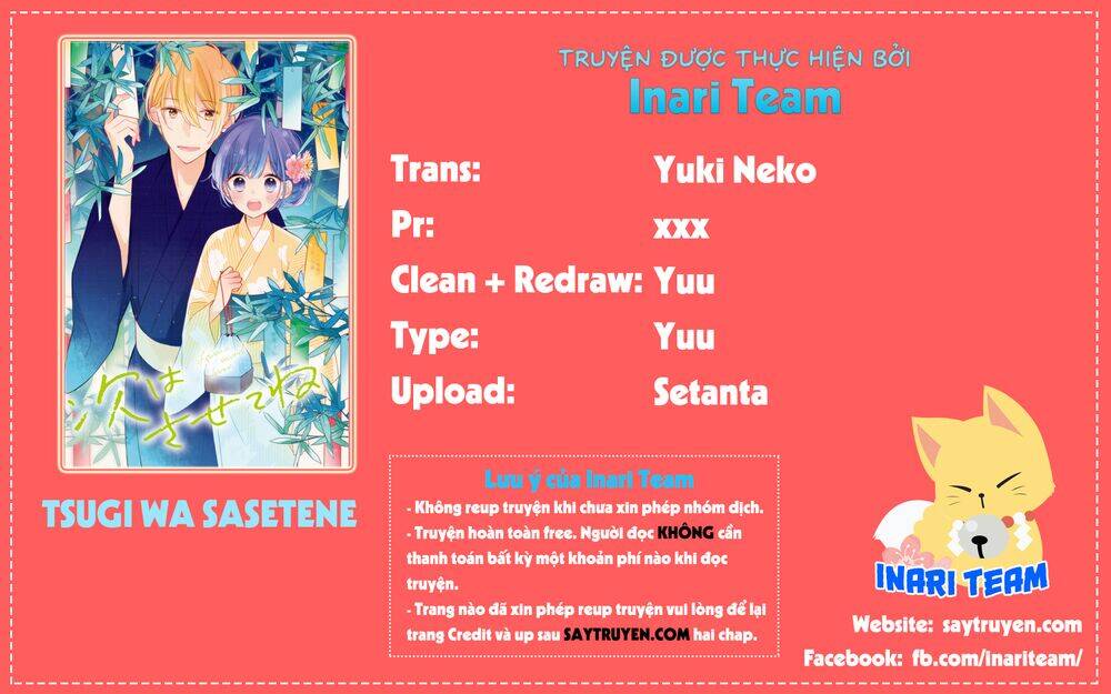 Tsugi Wa Sasetene Chapter 29 - Trang 0