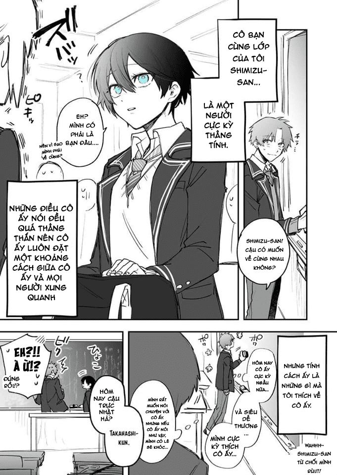 A Story About A Totally Straightforward Girlfriend Chapter 1 - Trang 0