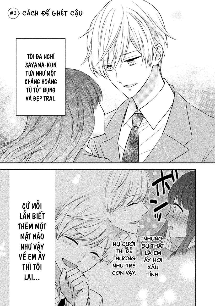 Kirai Ni Narimasu, Sayama-Kun! Chapter 3 - Trang 0