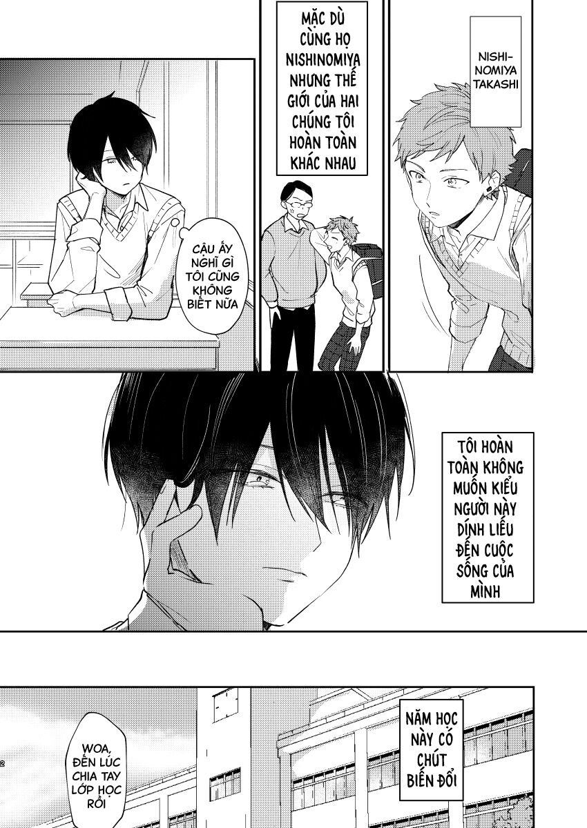 Futari No Nishinomiya-Kun Chapter 1 - Trang 1