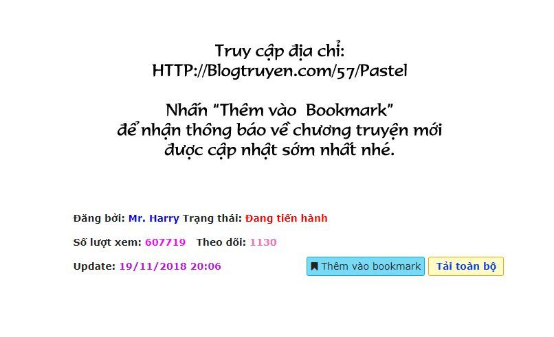 Pastel Chapter 184.5 - Trang 0