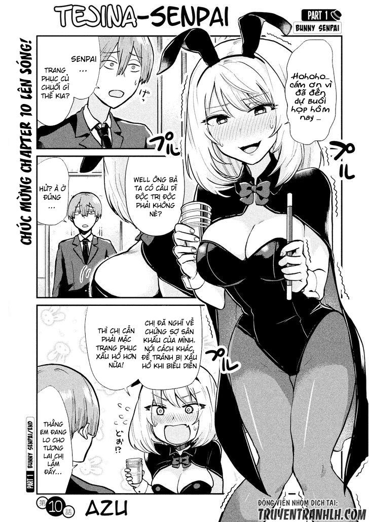 Tejina Senpai Chapter 10 - Trang 1