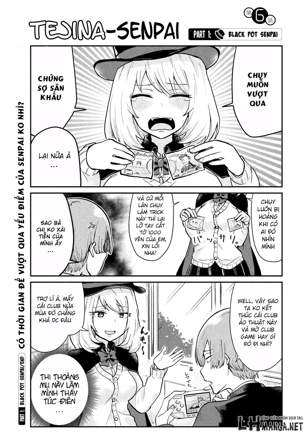 Tejina Senpai Chapter 6 - Trang 0
