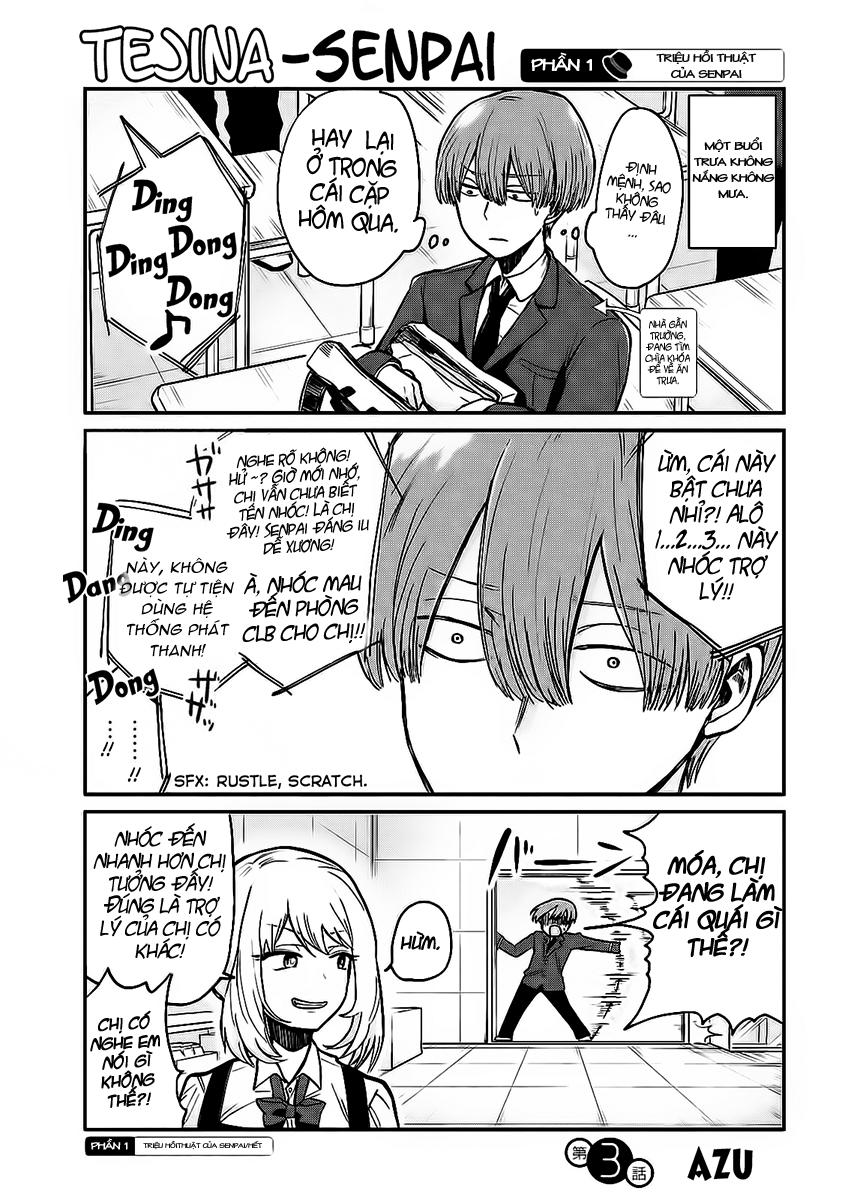 Tejina Senpai Chapter 3 - Trang 0