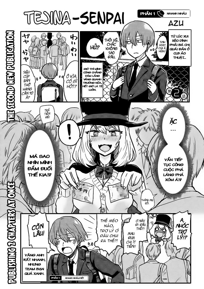 Tejina Senpai Chapter 2 - Trang 0