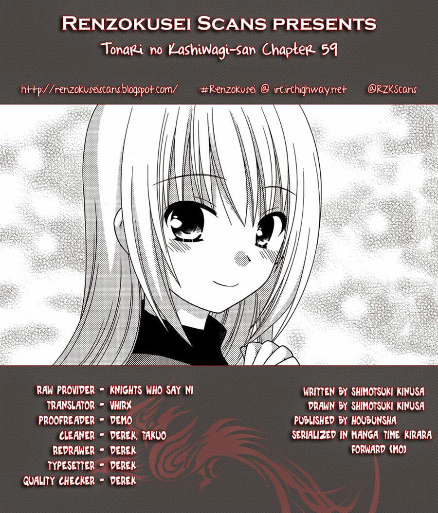 Tonari No Kashiwagi-San Chapter 59 - Trang 0