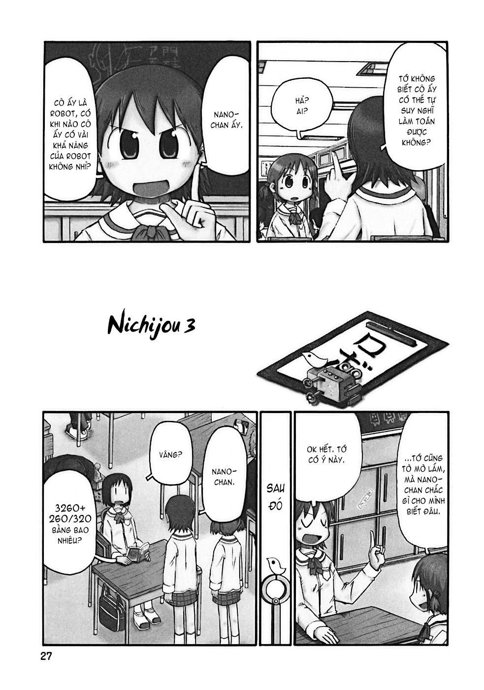 Nichijou Chapter 3 - Trang 0