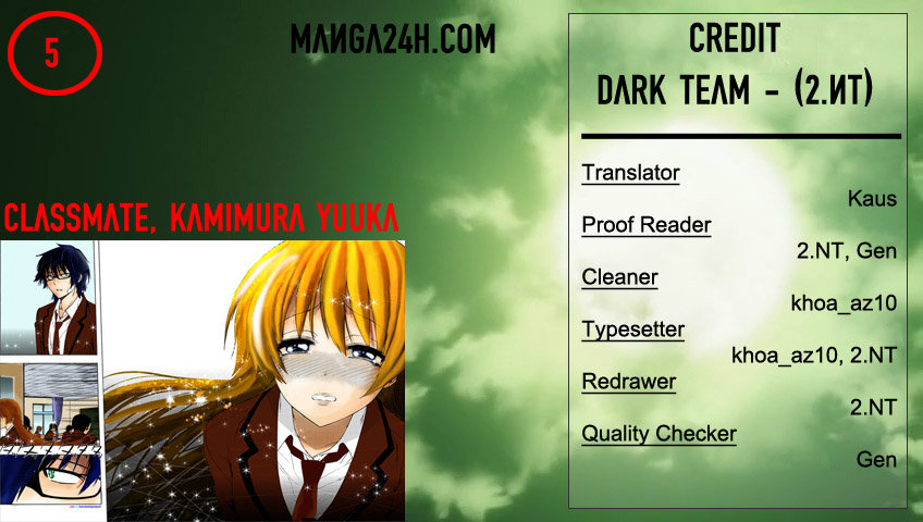 Classmate, Kamimura Yuuka Wa Kou Itta Chapter 5 - Trang 0