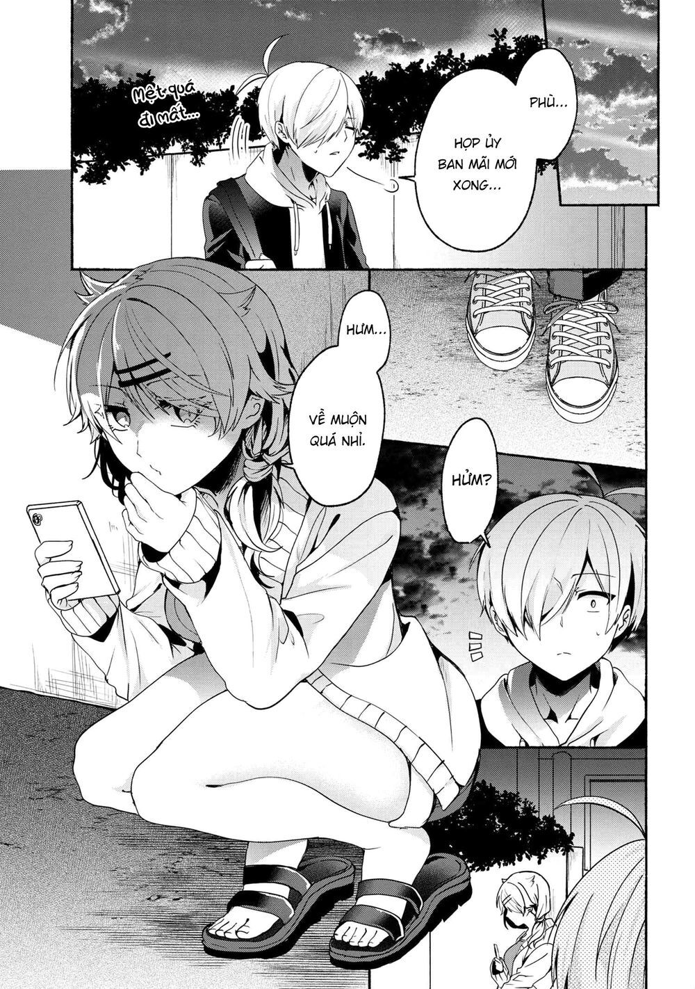 Pashiri Na Boku To Koisuru Banchou Chapter 64 - Trang 0