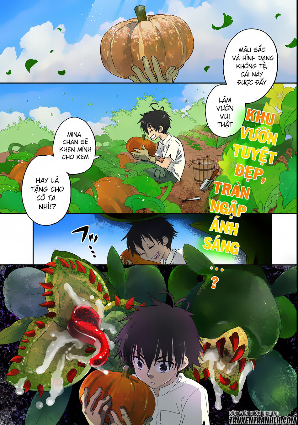 Isekai Desu Ga Mamono Saibai Shiteimasu Chapter 1 - Trang 1
