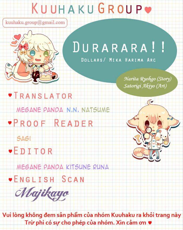 Durarara Chapter 2 - Trang 0