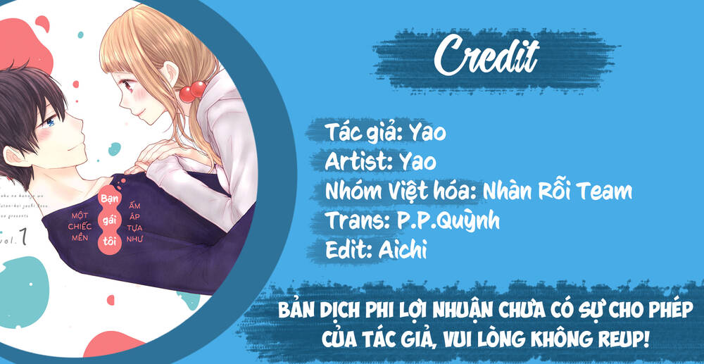 Bạn Gái Tôi Ấm Áp Tựa Như Một Chiếc Mền Chapter 11 - Trang 0