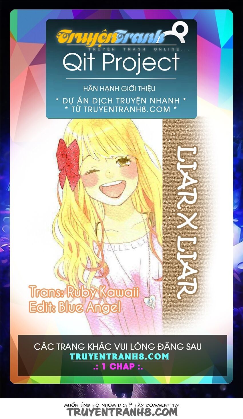 Liar X Liar Chapter 31 - Trang 0