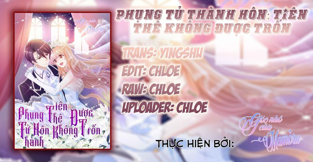 Phụng Tử Thành Hôn: Vợ Mới Không Được Trốn Thoát Chapter 12 - Trang 1