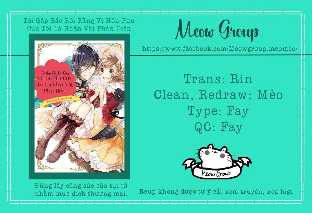 Tôi Gặp Rắc Rối Rằng Vị Hôn Phu Của Tôi Là Nhân Vật Phản Diện Chapter 3 - Trang 0