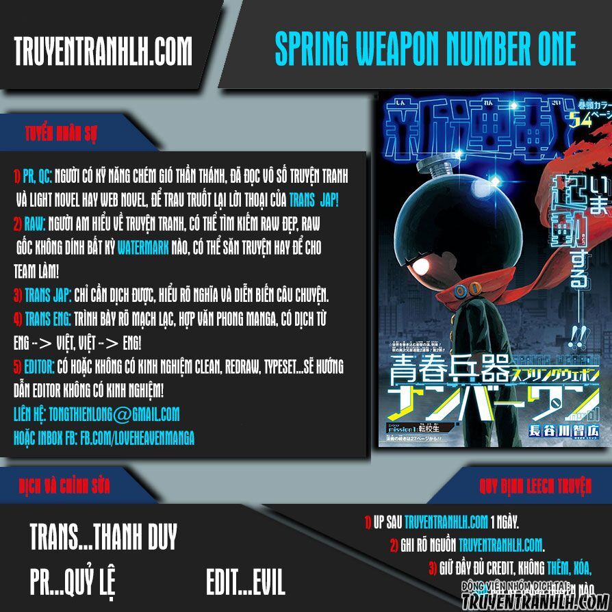 Spring Weapon Number One Chapter 10 - Trang 0