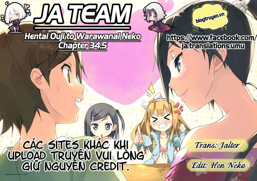 Hentai Ouji To Warawanai Neko Chapter 34.5 - Trang 0