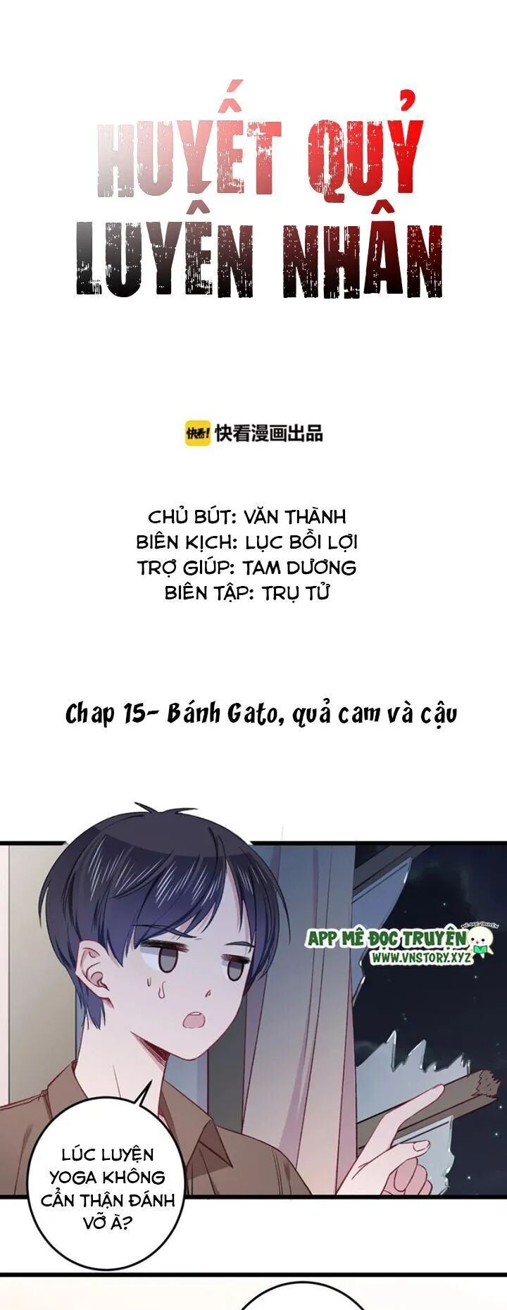 Tình Yêu Huyết Ma Chapter 15 - Trang 0