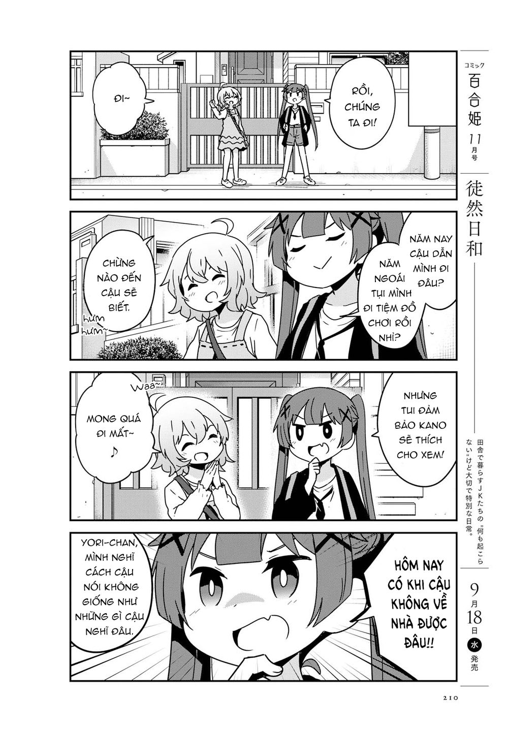 Watashi Ni Tenshi Ga Maiorita Chapter 54 - Trang 1