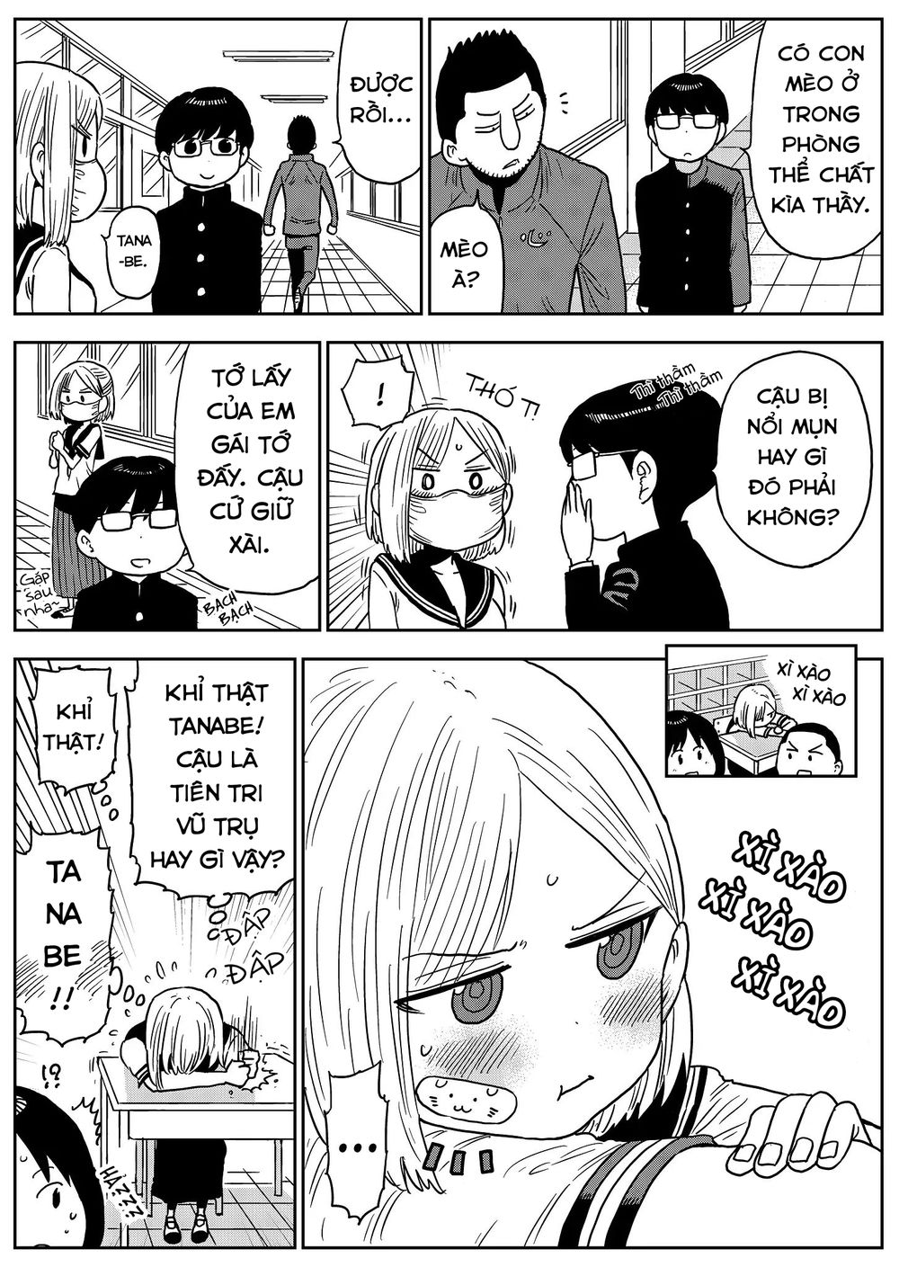 Gokigen Naname No Yoshioka-San Chapter 2 - Trang 1