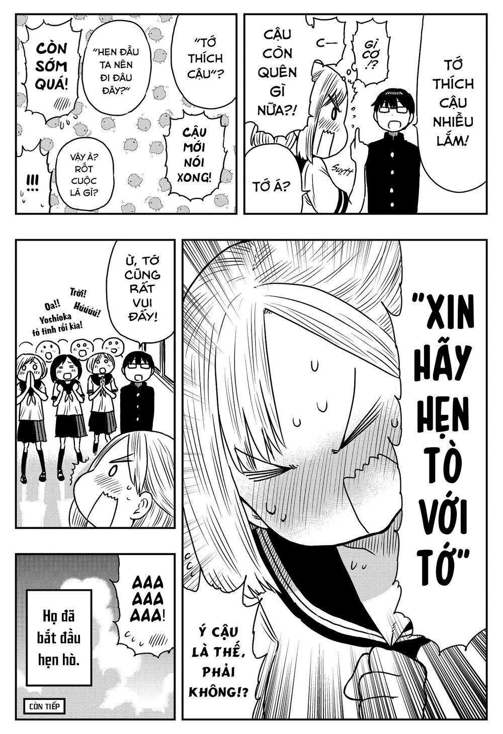 Gokigen Naname No Yoshioka-San Chapter 7 - Trang 1