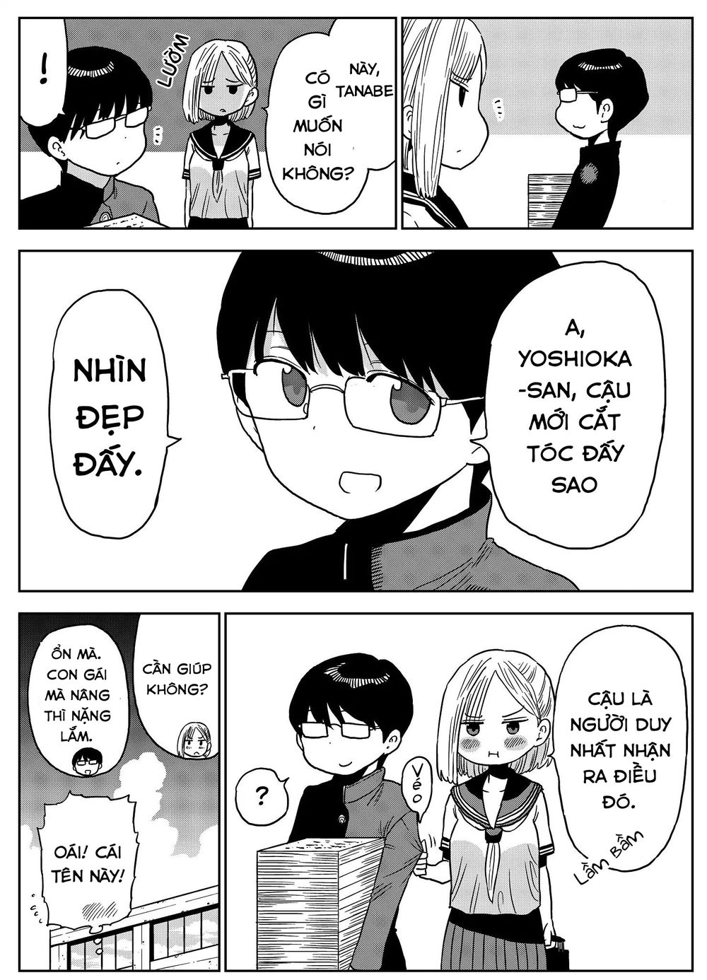 Gokigen Naname No Yoshioka-San Chapter 1 - Trang 1