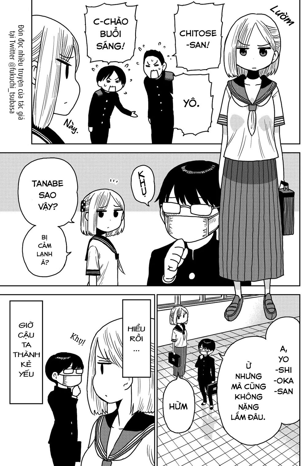 Gokigen Naname No Yoshioka-San Chapter 5 - Trang 1