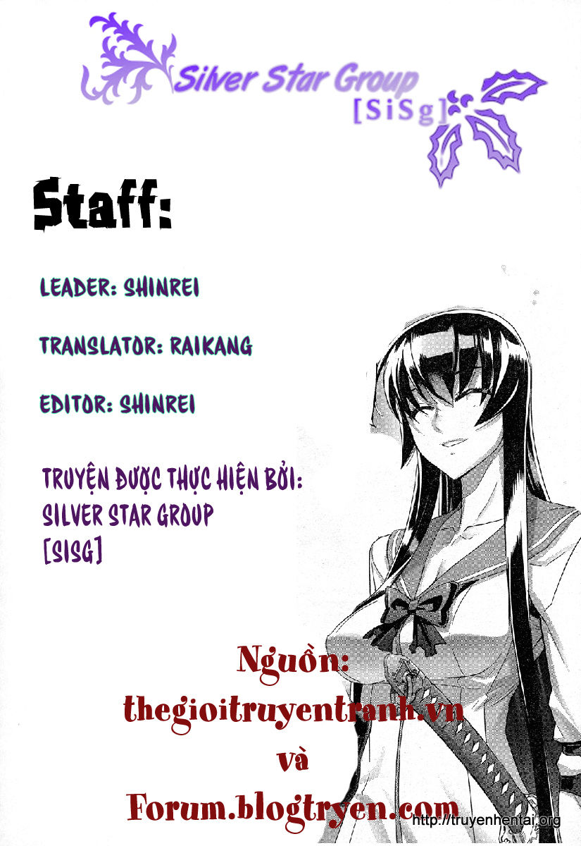 High School Of The Dead Chapter 28 - Trang 0