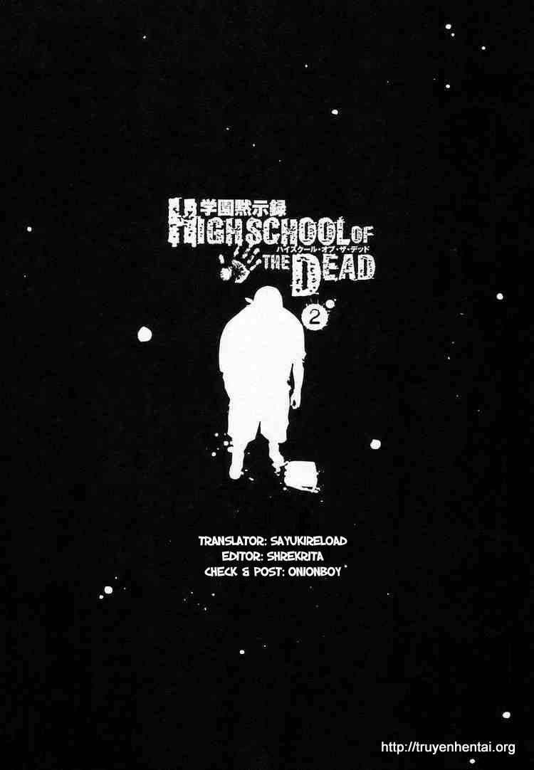 High School Of The Dead Chapter 4 - Trang 0