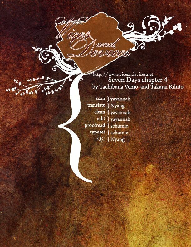 Seven Days Chapter 4 - Trang 0