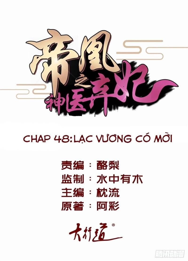 Đế Hoàng Chi Thần Y Khí Phi Chapter 48 - Trang 0
