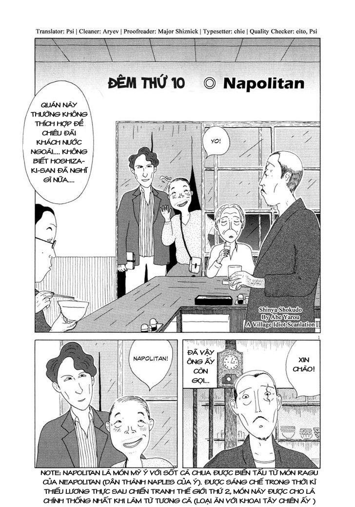 Quán Ăn Về Đêm Chapter 10 - Trang 1