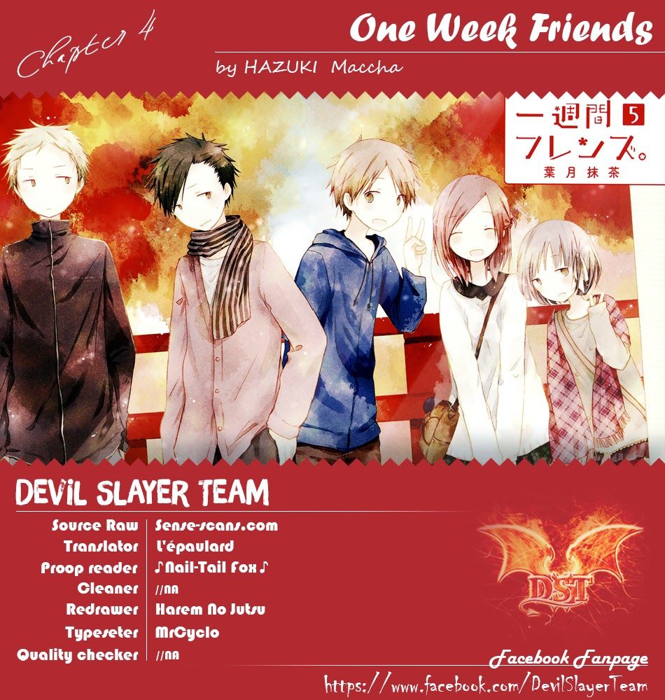 One Week Friends Dst Chapter 4 - Trang 0