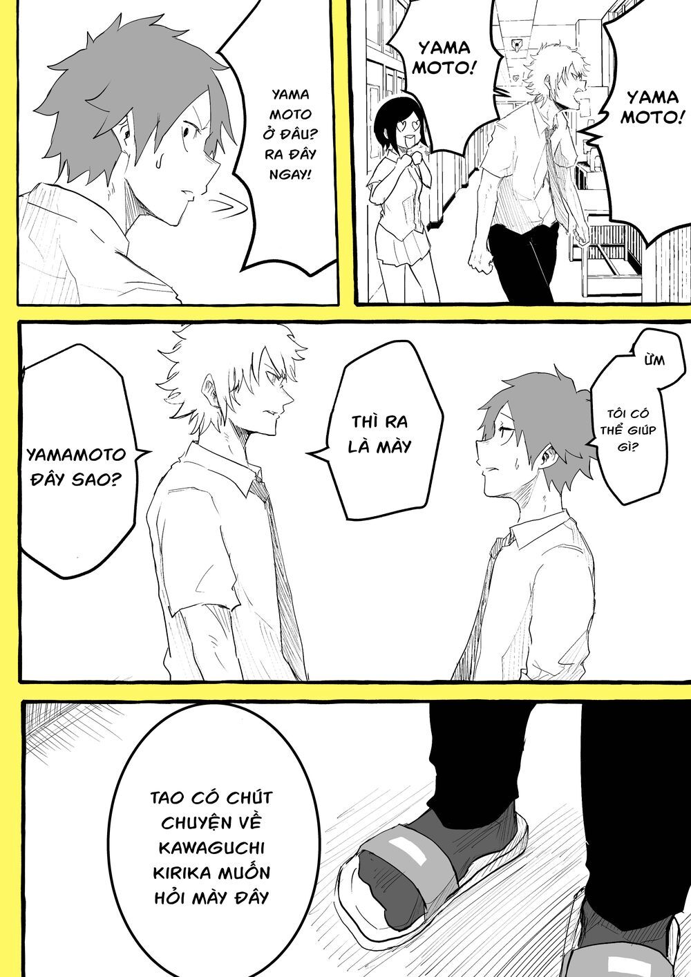 Tennen Gyaru Kawaguchi-San Chapter 8 - Trang 0