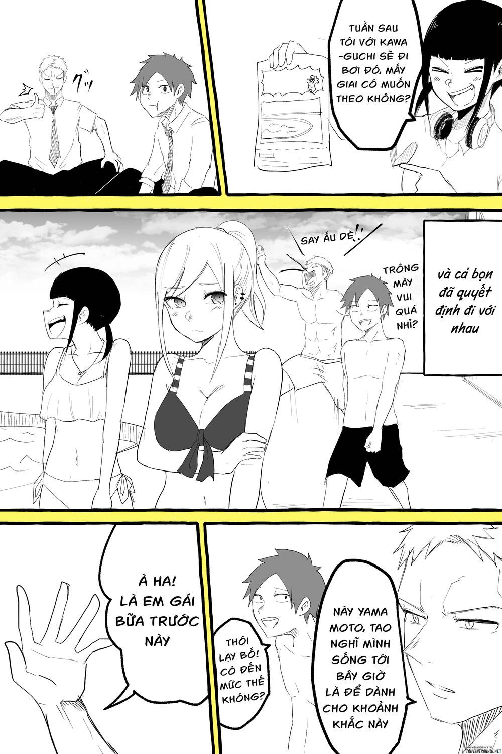 Tennen Gyaru Kawaguchi-San Chapter 6 - Trang 0