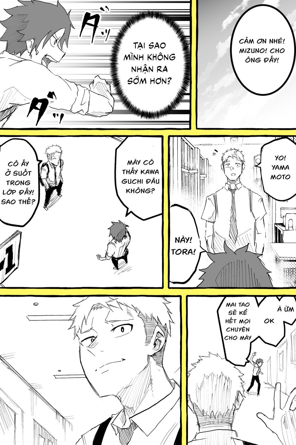 Tennen Gyaru Kawaguchi-San Chapter 9 - Trang 0