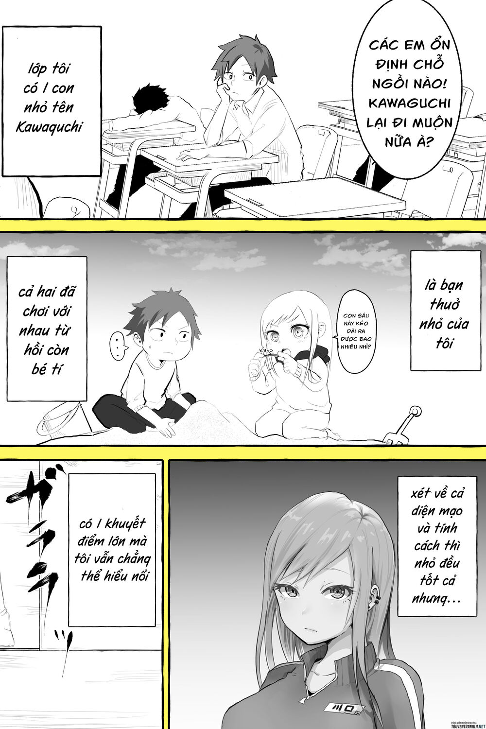 Tennen Gyaru Kawaguchi-San Chapter 1 - Trang 0