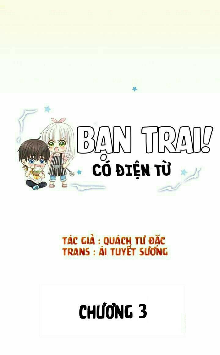 Nhân Loại Mới! Bạn Trai Bị Rò Điện Chapter 3.1 - Trang 0