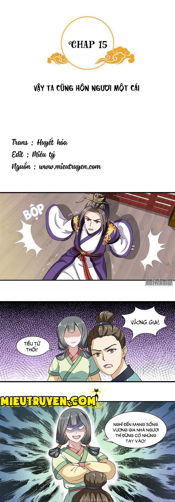 Tận Diệt Vương Gia Mãn Triều Chapter 15 - Trang 0