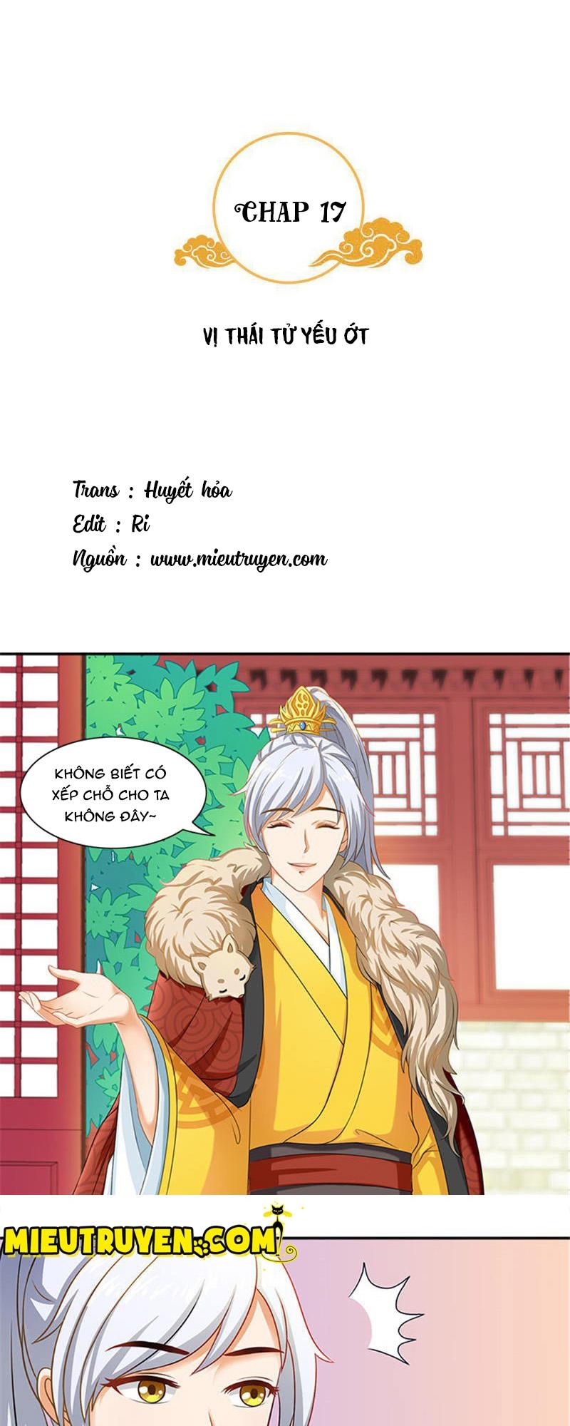 Tận Diệt Vương Gia Mãn Triều Chapter 17 - Trang 0