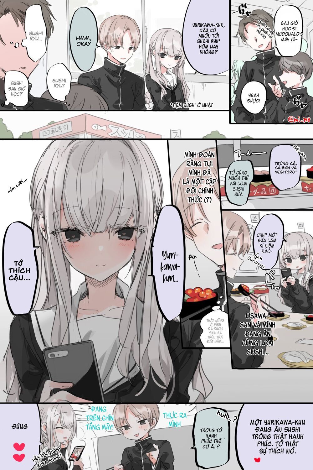 Cô Bạn Dễ Thương Cùng Bàn Chapter 2 - Trang 0