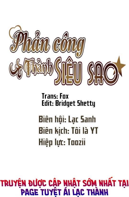 Phản Công Thành Siêu Sao Chapter 29 - Trang 0