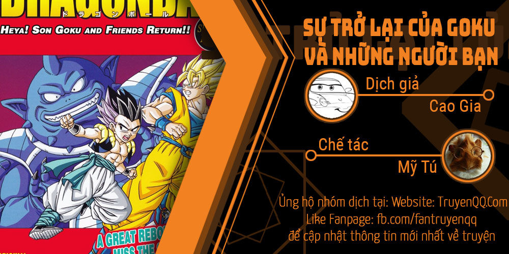 Sự Trở Lại Của Goku Và Những Người Bạn Chapter 2 - Trang 0