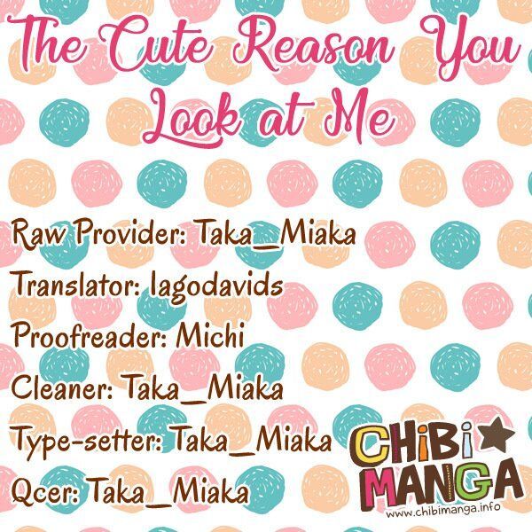 The Cute Reason You Look At Me Chapter 1 - Trang 0