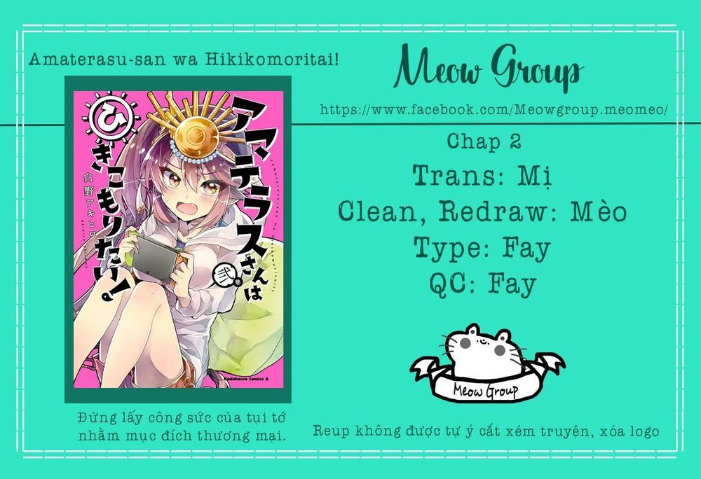 Amaterasu-San Wa Hikikomoritai! Chapter 2 - Trang 0
