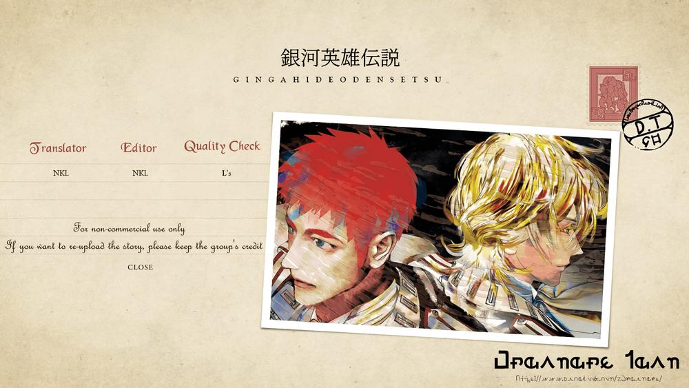 Huyền Thoại Về Những Anh Hùng Dải Ngân Hà Chapter 2 - Trang 0