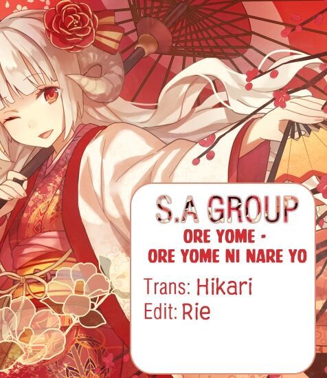 Ore Yome. - Ore No Yome Ni Nare Yo Chapter 10 - Trang 0